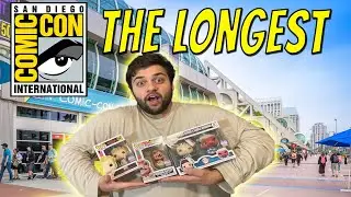 Longest SDCC Funko POP Hunt Ever!?!?!
