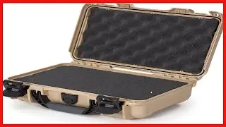 Nanuk 909 Waterproof Hard Case with Foam Insert   Tan