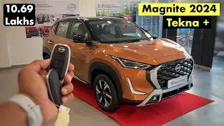 Nissan Magnite Tekna Plus Amt 2024 Detailed Review: On Road Price ? Features ? All Details !!