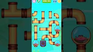 Save tha fish / fishdom mini game level 195 - 205 #gamegaming