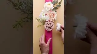 Turning pool noodles into the perfect wedding florals 🌸