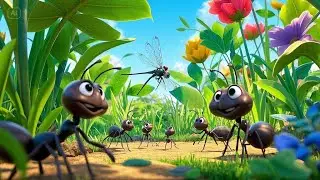Itsy Bitsy Dragonfly | Fun Insect Song | Educational Kids Songs