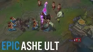 Epic fail Ashe ult (And a lot of Draven)