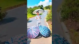 Jungle mix colours umbrella unboxing and review #shortsfeed #shorts #umbrella