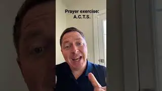 Praying the A.C.T.S. Prayer #shorts