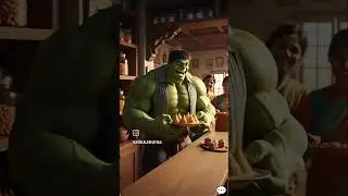ai yellow Hulk story #hulk #ai #shorts