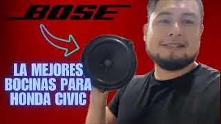 BOCINAS BOSE ORIGINALES AL CIVIC COUPE 🤩 | como cambiar las bocinas delanteras de un civic 2006-2011