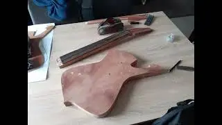 Custom Iceman build 7 String Floyd Rose Part 1