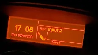 Citroen Peugeot Как активировать AUX на магнитоле с помощью Autel