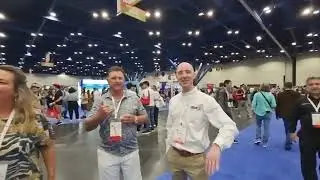🎞#LiveWithChaudhrey Show Walkthrough Aisle 500 at #ASMS2023 Houston June 4th Day 1
