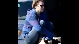 Moment Paul Walker's girlfriend arrives at family home