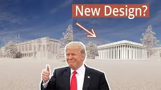 New White House: Trump's Ballroom: new Design [by Professional Architect]