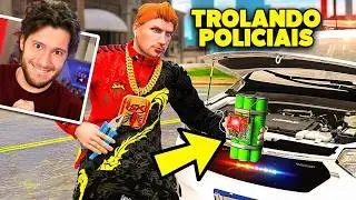 Explodindo VIATURAS da POLÍCIA no GTA 5 RP!!