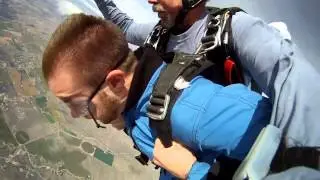 Aaron Wiebe's Tandem skydive!