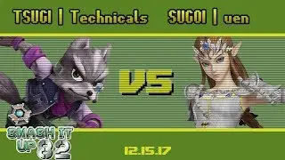 TSUGI | Technicals (Fox) vs SUGOI | ven (Zelda) - SIU 82 - Wii U