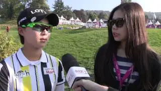 Hyo Joo Kim - Flash Interview - EvianChamp 2014