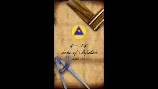 Scottish Rite - Lodge of Perfection 4-14 Degrees. (@askafreemason)