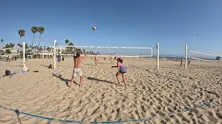 Santa Monica Beach Volleyball 08-06-24