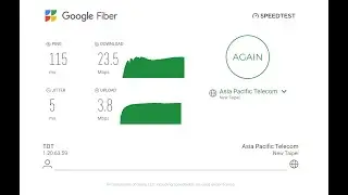 Speed test internet package by NT