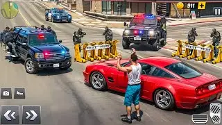 Real Police Car Chase Simulator - Cop Car Driving Multi-Storey 3D - Car Games Android Gameplay