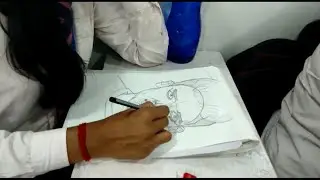 Our students are learning Animation sketch | GKAAA
