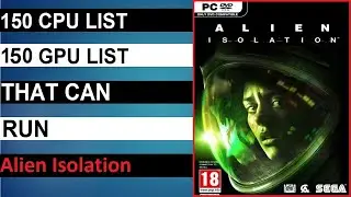Can Your PC Run Alien Isolation Minimum System Requirement Explain