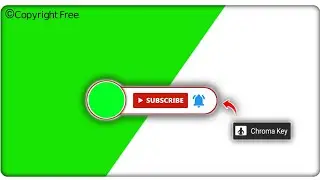 Subscribe and bell icon intro Green Screen Chroma key | No Copyright | Top 2 | Chroma key