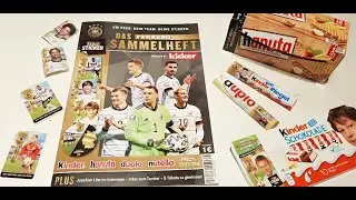EM 2020 FERRERO Sammelheft - Team Sticker Album