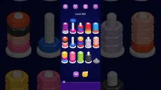 Nut Sort Level 421 Walkthrough | Nuts &mdash; Color Sort 421 solution