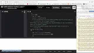 leaflets vuejs distance markers