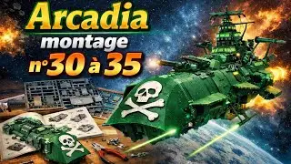CONSTRUISEZ L'ARCADIA @hachettecollections6087 N°30 à 35 !
