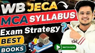 💥WB JECA 2024 - Syllabus & Exam Strategy🤩JECA MCA Complete Syllabus💥#mca #mcaadmissions #wbjeca