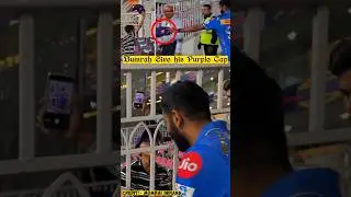 Bumrah give Purple Cap to Fans #shorts #ipl