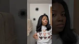 BLOWOUT ROUTINE FOR DIY SILK PRESS #blowout #naturalhair #roundbrush