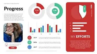 Interview Dashboards PowerPoint Presentation Template on Graphicriver