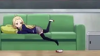 This Art Club Has a Problem! Colette throws shoe meme