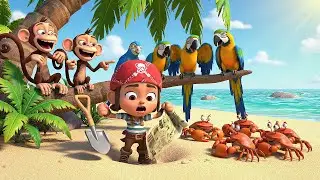 Fortnite Mini Pirate Missed the Treasure | Nursery Rhymes for Kids & Baby Songs