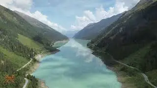 Dronevideo Kaunertaler Gletscherstra&szlig;e