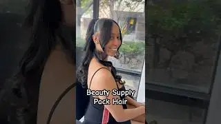 The Best Beauty Supply Pack Hair | Quick Weave, Half Up/Dwn, Updo