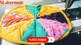 Doormat making at home | paidan design |  paydan bnane ka tarika |sk doormate 