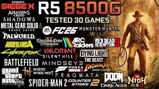 Ryzen 5 8500G in 2026 : Test in 30 Games - Gaming Test in 2026