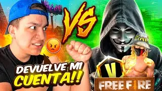 HACKER ME RETA EN PVP PARA RECUPERAR MI CUENTA DE FREE FIRE😱!