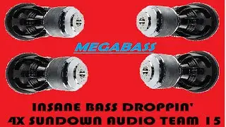 SUNDOWN AUDIO TEAM 15 x 4 НЕРЕАЛЬНЫЙ БАС