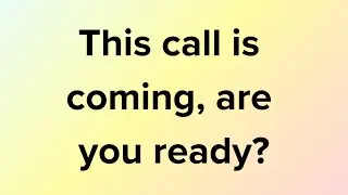 🙏✝️God Message Today || This call is coming, are you ready? || God Say