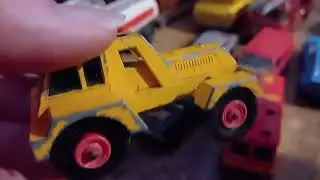 Распаковка лотов с винтажной литой игрушкой Dinky Corgi Matchbox