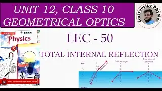 Total Internal Reflection | Critical angle | Class 10 Physics
