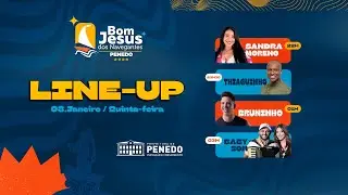 Festa do Bom Jesus de Penedo 2026 - AO VIVO COM IMAGENS- QUINTA 08/01