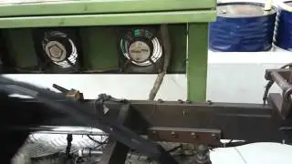 resin zipper chain making