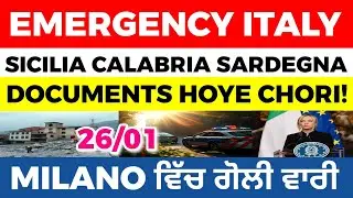 26/01 ITALIAN NEWS IN PUNJABI - PUNJABI AMICI CHANNEL - ITALY PUNJABI NEWS CHANNEL