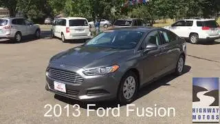2013 Ford Fusion S Sedan 4D (Walk Around Video)